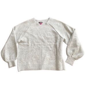 Vince Camuto Balloon Sleeve Puff Grey XS Oversized